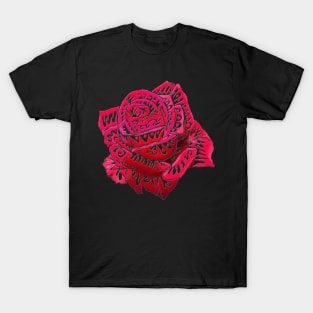 Red Rose of Love T-Shirt